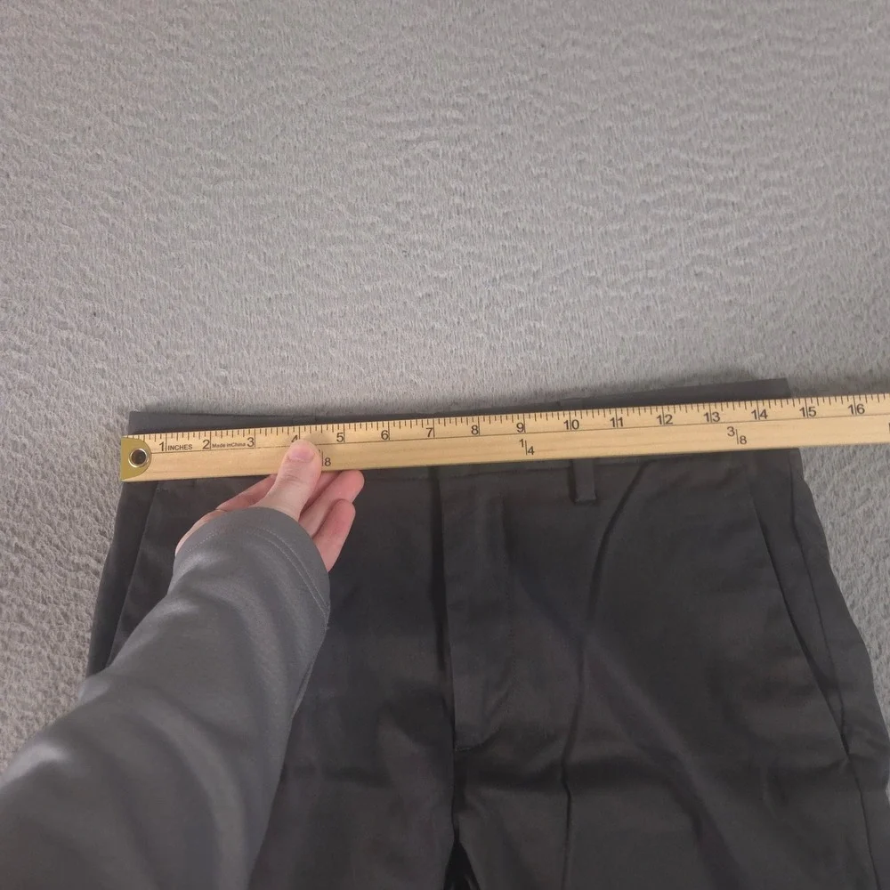 Banana Republic Pants Mens 28x28 Charcoal Aiden Slim Rapid Movement Chino Cotton